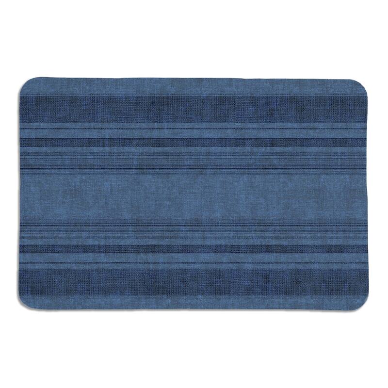 Laural Home Big Sky Denim Memory Foam Rug