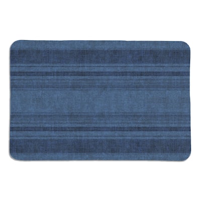 Laural Home Big Sky Denim Memory Foam Rug