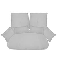 Double Egg Chair Glider Cushion Replacement Set - Gray - Bed Bath ...