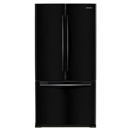 Shop Samsung Rf18hfenb 32 Inch Wide 17 5 Cu Ft French Door Refrigerator With Contour Doors Overstock 17772931