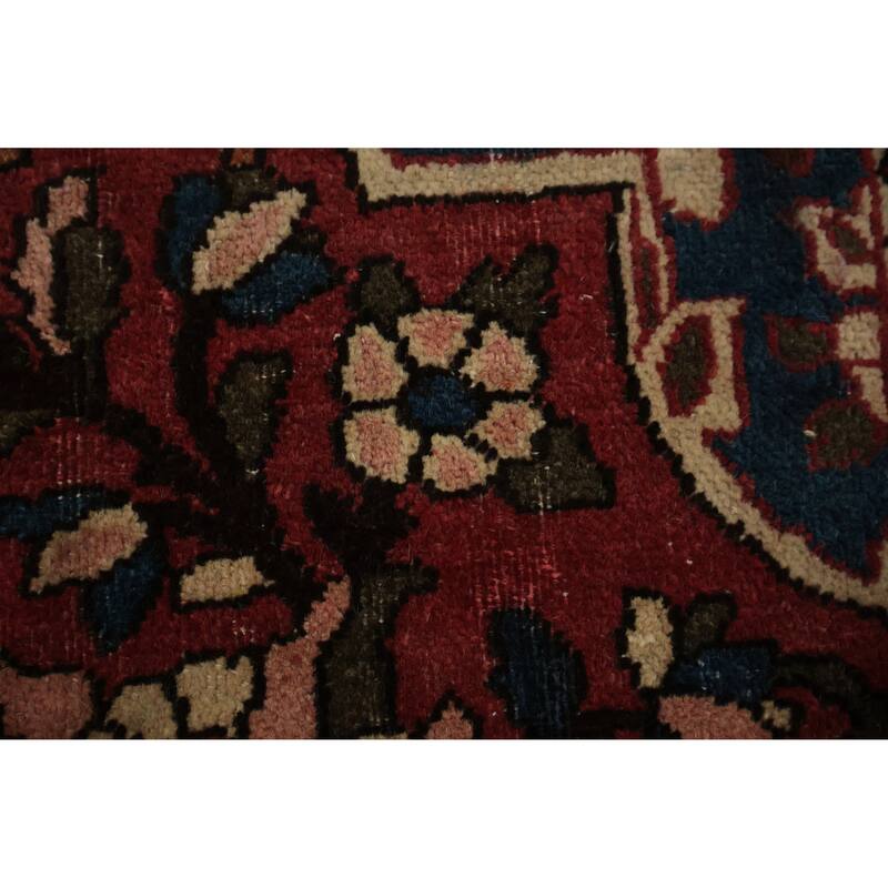 Hand Knotted Oriental 100% Wool Carpet Traditional Floral Oranges & Rust Bakhtiari Area Rug - 6' 4'' X 4' 10''