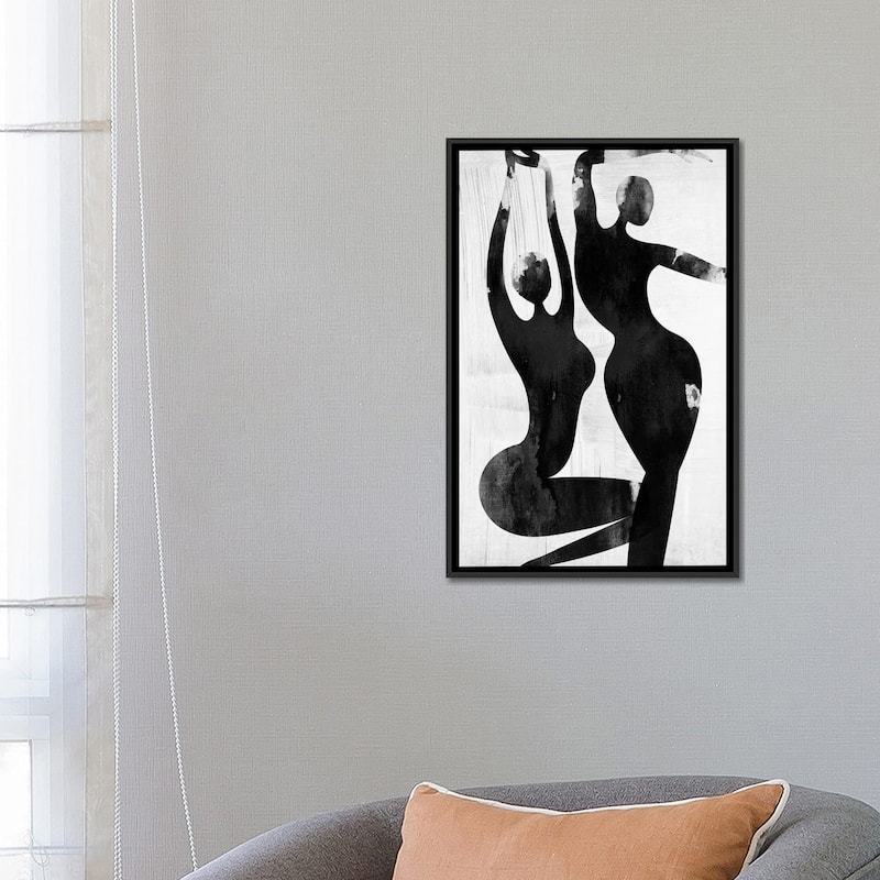 iCanvas "Let's Dance Love II" by Nikki Chu Framed Canvas Print