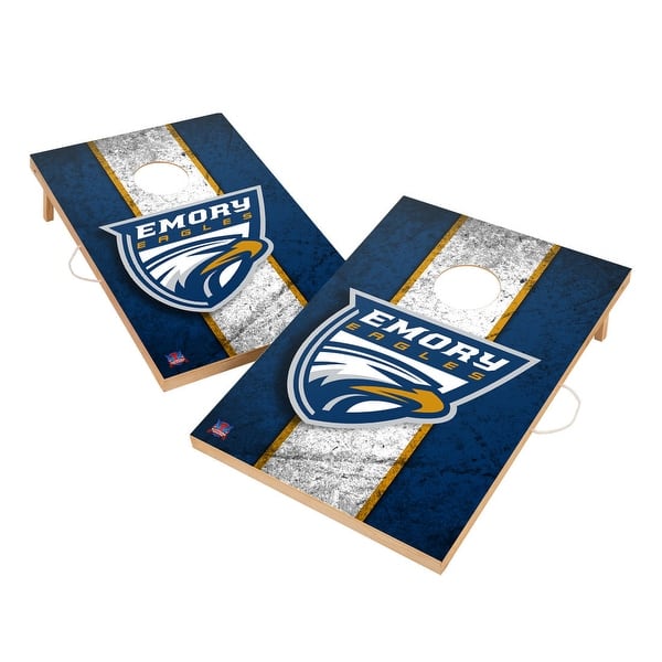 slide 2 of 5, Vintage Emory University Eagles Regulation 2x4 Cornhole Set