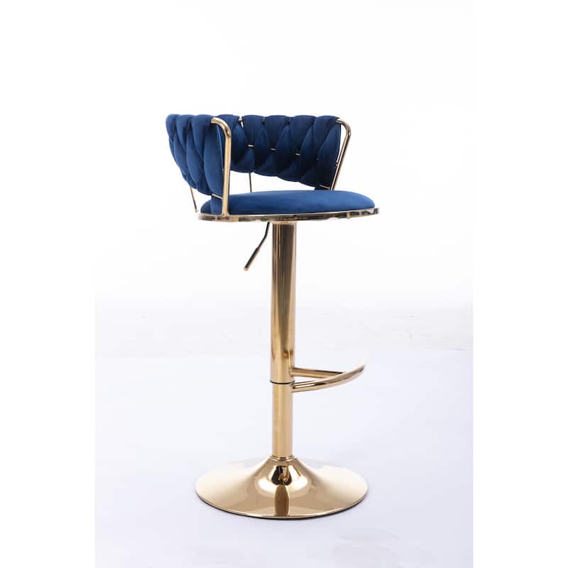 Ostweer Furniture Set of 2 Simple Bar Stool - Cream