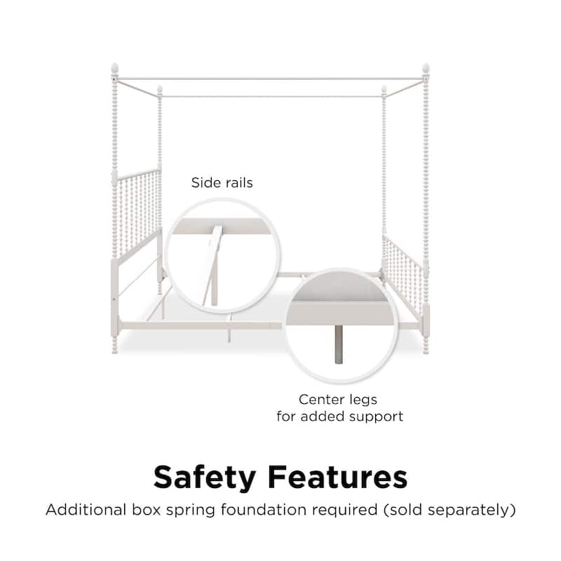 Avenue Greene Elliot Metal Canopy Bed