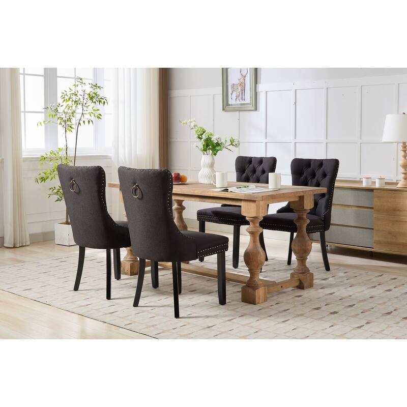 Upholstery Dining Chairs Set of 2