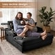 preview thumbnail 8 of 71, GDFStudio - Polyester 50.9" Loveseat Chaise Lounge Chair with Cup Holders