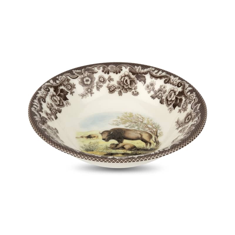 Spode Woodland Ascot Cereal Bowl - Bison