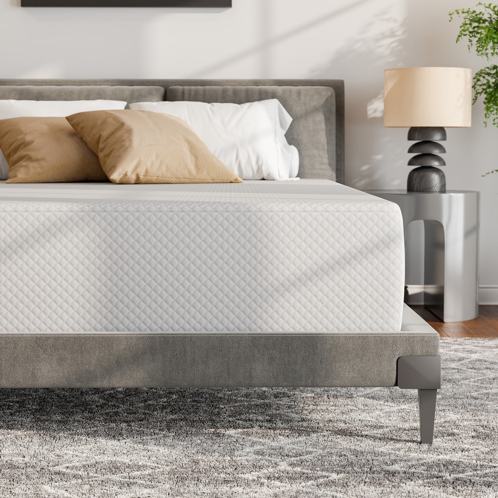O-Sleep 12 inch Memory Foam Mattress in a Box with CertiPUR-US and OEKO-TEX