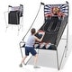preview thumbnail 2 of 18, Costway Dual Shot Basketball Arcade Game with 8 Game Modes Arcade - See Details White