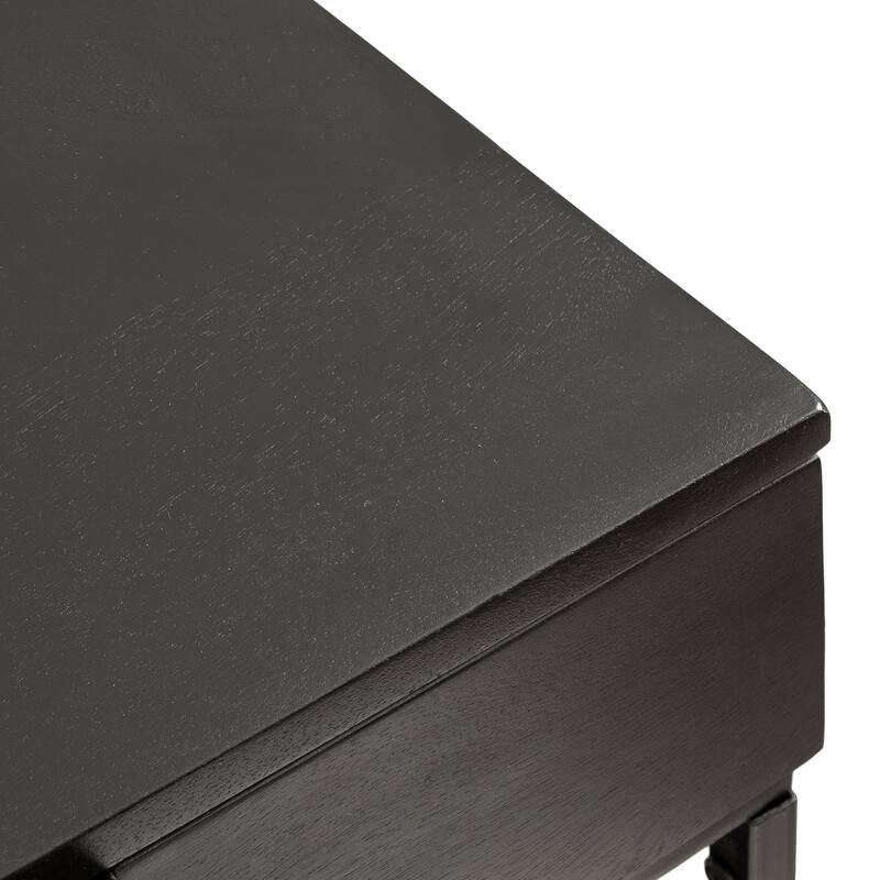 Kate and Laurel Malone Wood and Metal Console Table