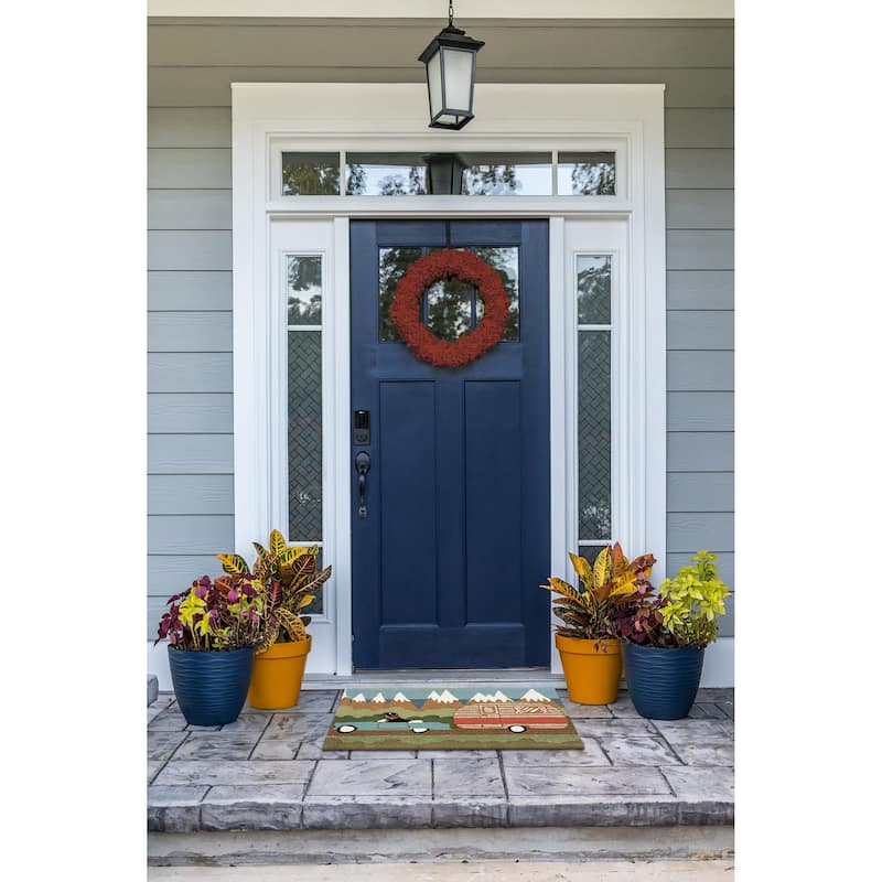 Liora Manne Frontporch Camping Dog Indoor/Outdoor Rug