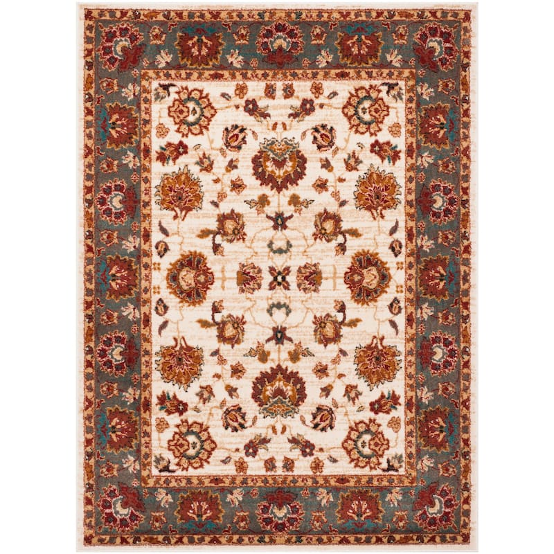 SAFAVIEH Summit Taisia Traditional Oriental Rug - 6'7" x 9'2" - Ivory/Grey