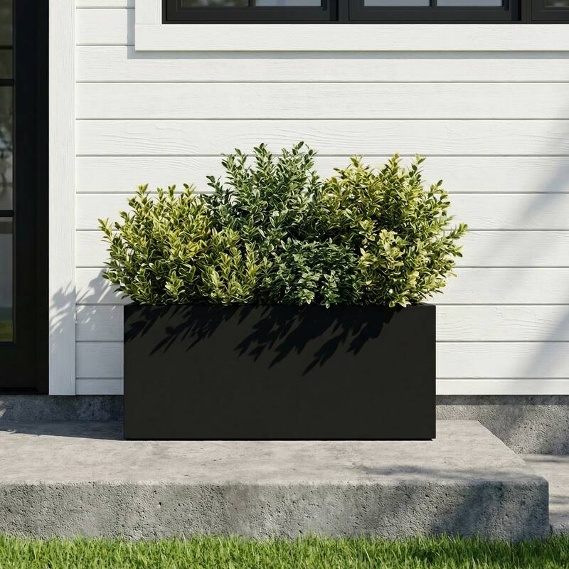 Metal Planters for Outdoor Plants Planter Box