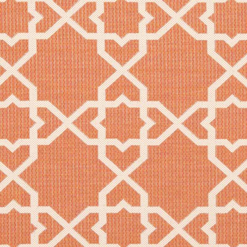 SAFAVIEH Courtyard Lawanda Trellis Indoor/ Outdoor Waterproof Patio Backyard Rug