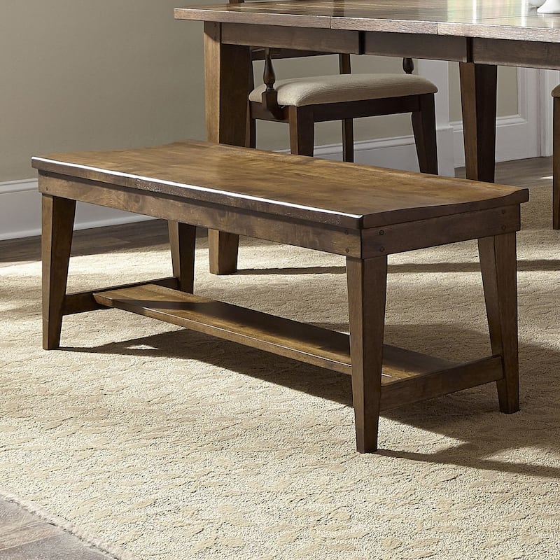 The Gray Barn Hearthstone Ridge Tobacco Bench - Single