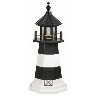 Fire Island Replica Hybrid Poly and Wood Lighthouse - Bed Bath & Beyond ...