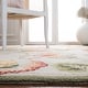 preview thumbnail 32 of 156, SAFAVIEH Handmade Chelsea Nataly French Country Floral Wool Rug