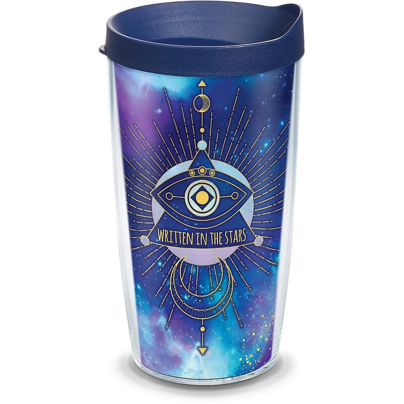 Tervis Eye Written In Stars Made in USA Double Walled Insulated Travel Tumbler, Classic - 16oz