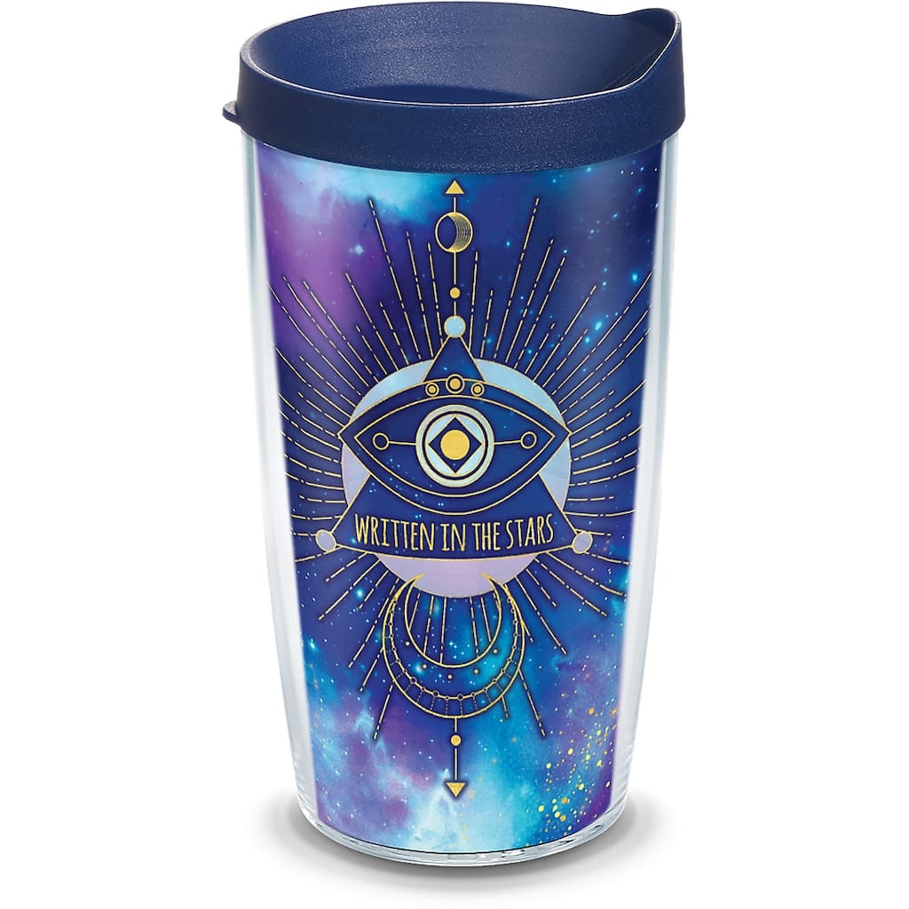Tervis Eye Written In Stars Made in USA Double Walled Insulated Travel Tumbler, Classic