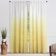 preview thumbnail 28 of 34, Chanasya Ombre Gradient Bedroom Semi-Sheer Window Curtain Panel Pair (Set of 2)