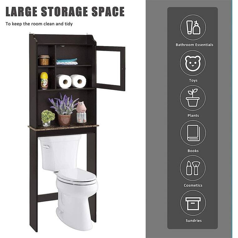 Bathroom organizer, bathroom space saving storage with