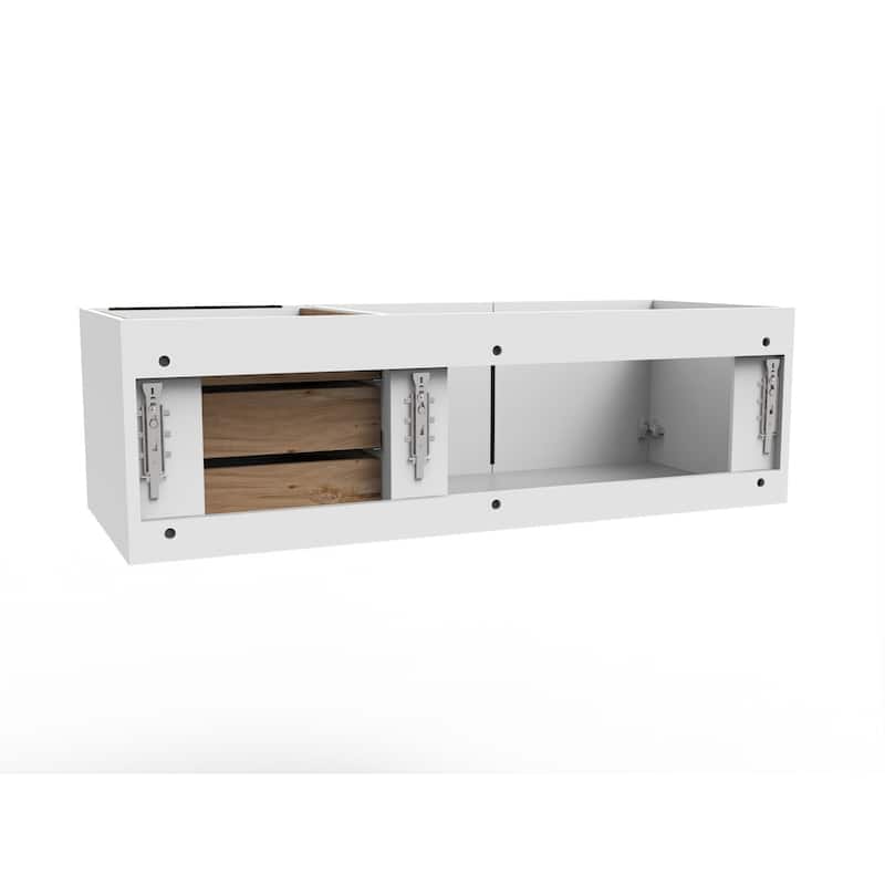 Alpine 48" Wall Mounted Bathroom Vanity (Base Only)