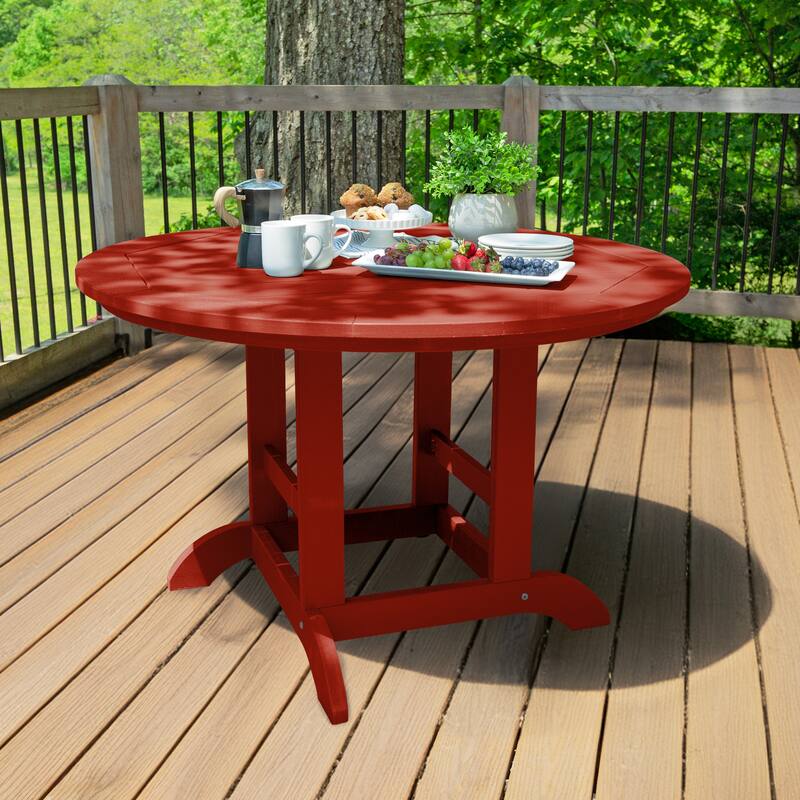 HIGHWOOD 48" Round Dining Height Outdoor Table
