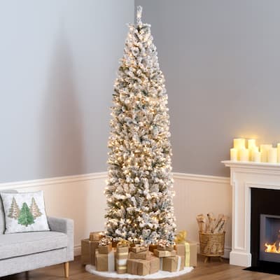 National Tree Company 9 ft Pre-Lit Acacia Artificial Christmas Tree with 500 Lights - 9 Foot
