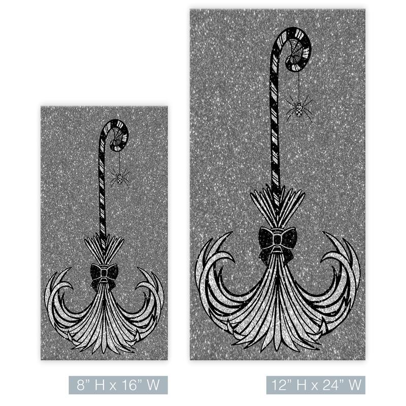 ChiChi Décor 'Glam Broomstick II' Halloween Canvas Wall Art
