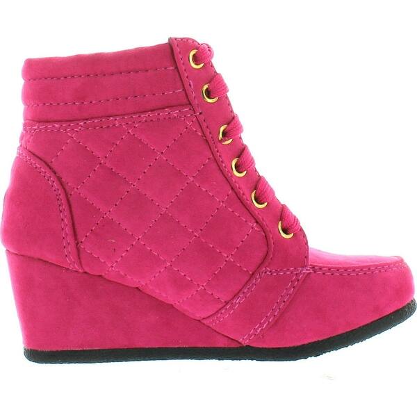 Link Girls Peggy 63k Fashion High Top Sneakers Overstock