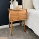 preview thumbnail 27 of 82, Nathan James Harper 2-Drawer Mid-Century Side Table