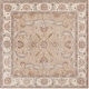 preview thumbnail 15 of 53, Artistic Weavers Coliseum Hand Tufted Traditional Border Wool Area Rug 4' Square - Grey/Beige