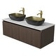 preview thumbnail 10 of 39, Vintage Aluminium Bathroom Vanity With Countertop Sink Copper Faucet Set