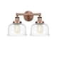 Option Antique Copper / Clear Deco Swirl