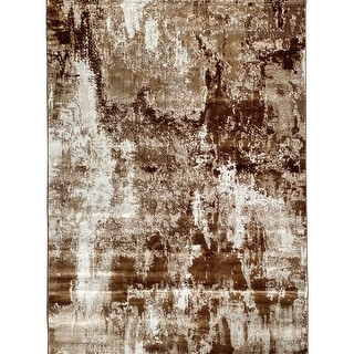 RugBerry Forenhight Persian Cream Brown Faded Abstract Area Rug - Bed ...