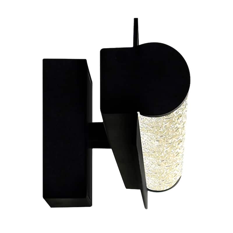 Fiji Integrated LED 24in Black Outdoor Wall Light