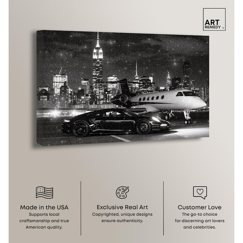 Luxury in New York Canvas by Art Remedy, Gallery Wrapped