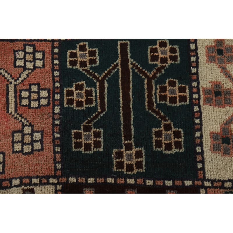 Garden Design Bakhtiari Persian Vintage Runner Rug - 4'5"x 8'11"