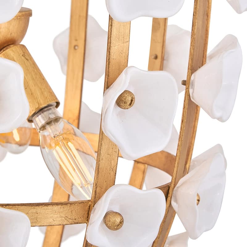 Fredrick Ramond FR41637 Azalea 3 Light 17" Wide Pendant