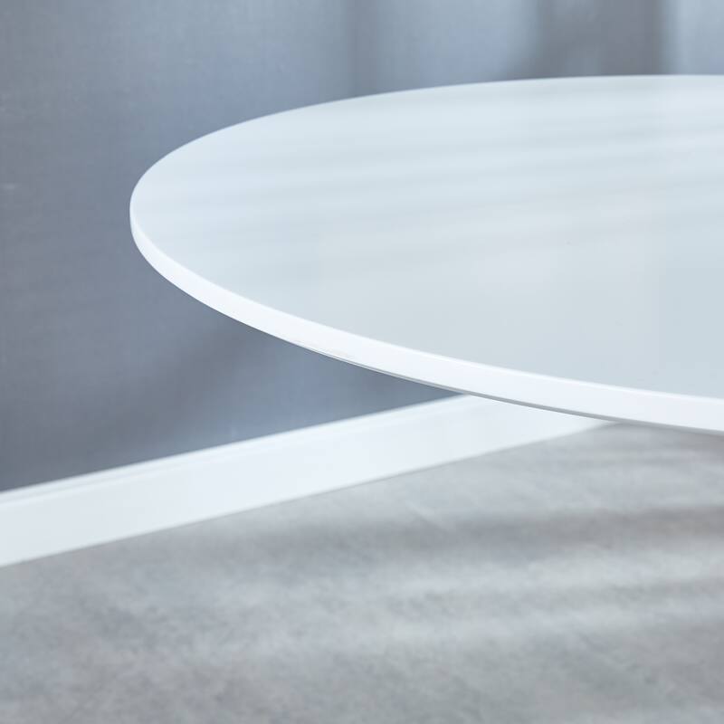 Dining Table with Metal Legs