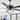 52" Black Wood 5-Blade Dimmable Modern Ceiling Fan with Light