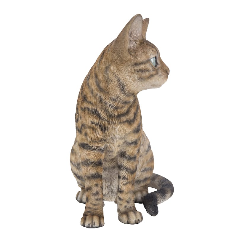 Sitting Bengal Cat Statue