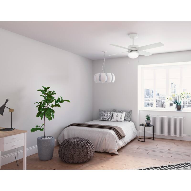 Hunter 52" Timpani Ceiling Fan w/ LED Light, Pull Chain