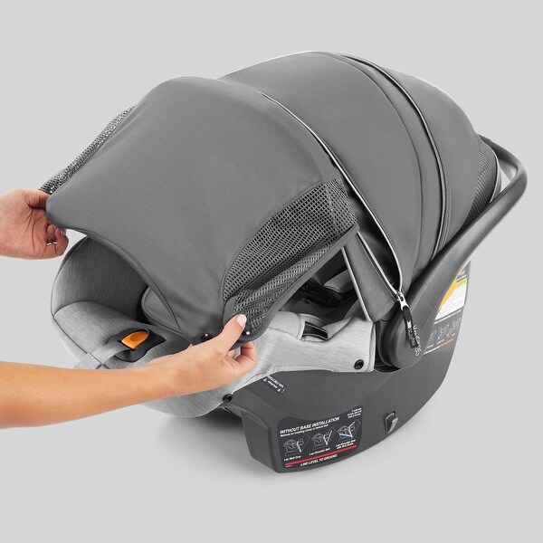 Chicco KeyFit 35 Zip ClearTex Infant Car Seat, Obsidian - Bed Bath