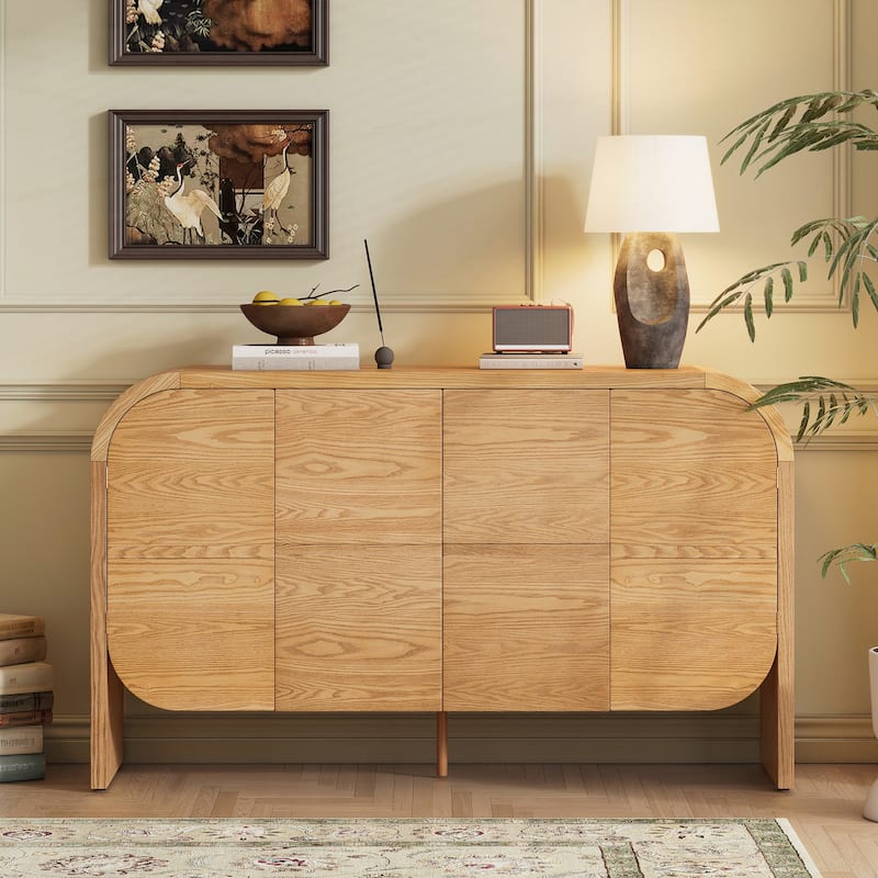 Buffet Cabinet with Storage - Natural