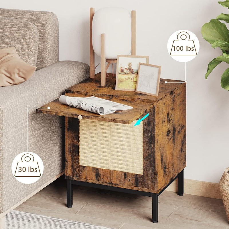 18.8" Nightstand/End Table