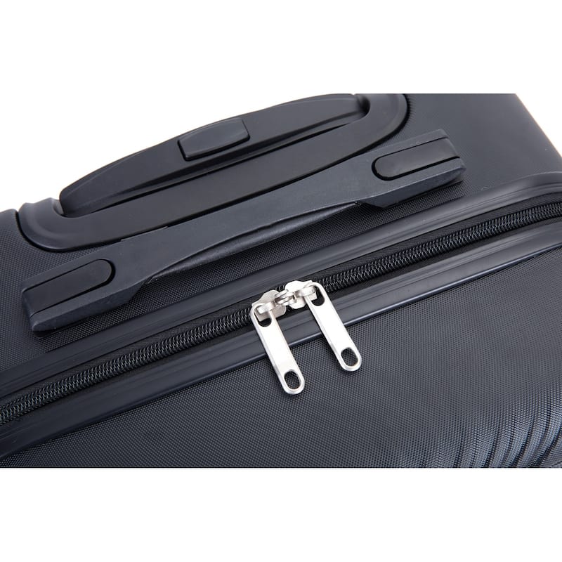 4-piece ABS lightweight suitcase, 14 inch makeup box, aircraft wheels (14/20/24/28)