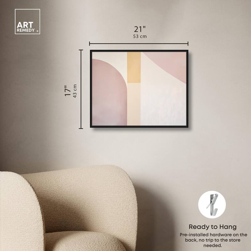Gentle Color Strength I Canvas by Art Remedy