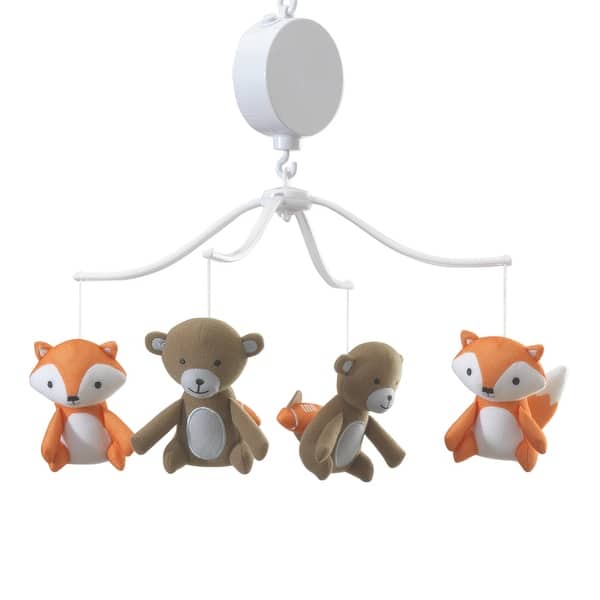 Shop Bedtime Originals Baby League Monkey And Fox Musical Baby